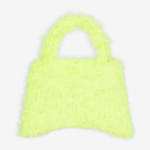 バレンシアガ FLUFFY HOURGLASS TOP HANDLE バッグ